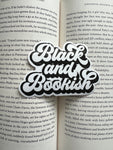 Black and Bookish Sticker