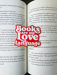 Books are my Love Language Sticker