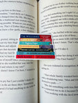 Black Romance Book Stack Sticker
