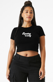 Reading is sexy crop top