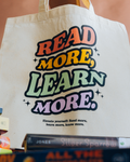 Read more, Learn more Tote