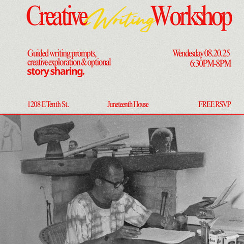 Creative Writing Workshop  - 20 Aug 2025