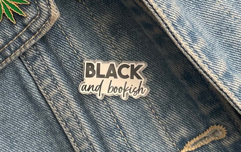 Black and Bookish Pin