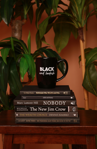 Black and Bookish - Mug