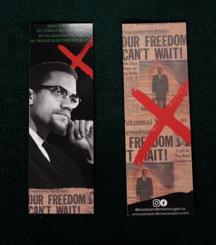 Malcolm X Bookmark